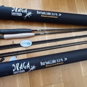 DRAGA BARBELLIDO 9´6´´ Línea 3 Nanotecnología con puntera extra