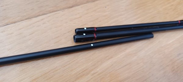 DISPONIBLES DE NUEVO  - DRAGA BARBELLIDO 9´6´´ Línea 3 Nanotecnología con puntera extra
