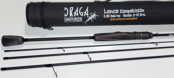 RESERVA - AGOTADAS TEMPORALMENTE - DRAGA LANCE COMPETICIÓN 3.00 M NANO + PUNTERA EXTRA