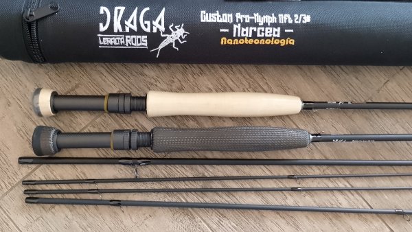 RESERVA - AGOTADAS TEMPORALMENTE -DRAGA NARCEA 11 Pies Línea 2/3 Nano + Puntera extra