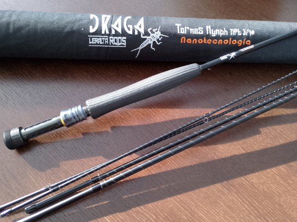 DISPONIBLES DE NUEVO - DRAGA TORMES 11 Pies Línea 3/4 Nanotecnología + puntero extra